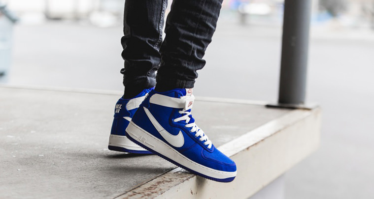 Nike Air Force 1 High Canvas Blue Concord