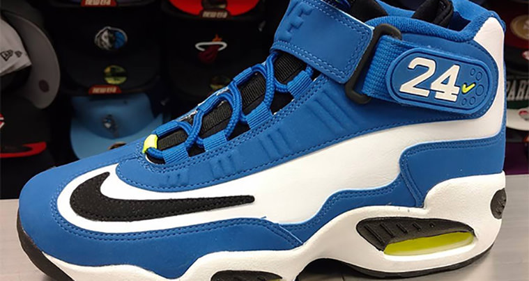 nike air griffey max 1 black and blue