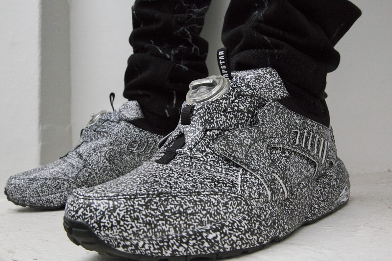 puma disc blaze white noise x trapstar