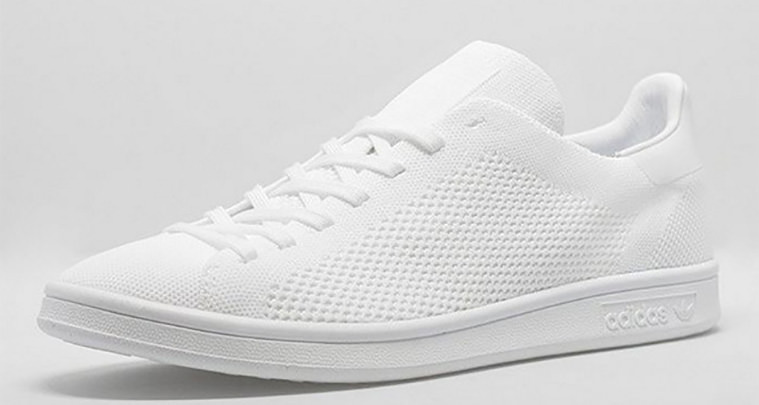 Adidas stan smith primeknit triple black sales