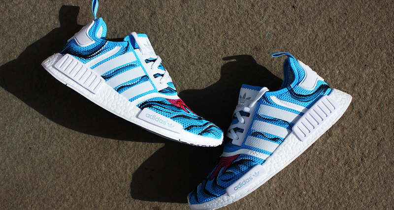 adidas NMD Aqua Dripped Custom by Duane Gavins Jr.