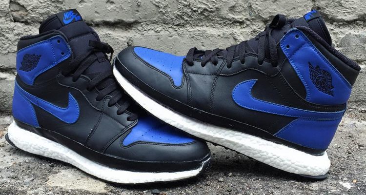 The Shoe Surgeon & John Geiger Put a Boost Sole on an Air Jordan 1