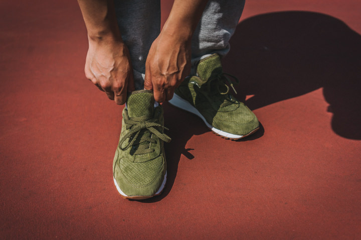 Saucony Shadow 6000 Olive Suede Nice Kicks
