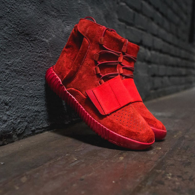 adidas Yeezy Boost 750 Red October Custom