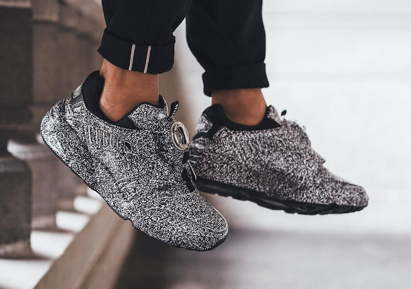 Trapstar x PUMA Disc Blaze White Noise