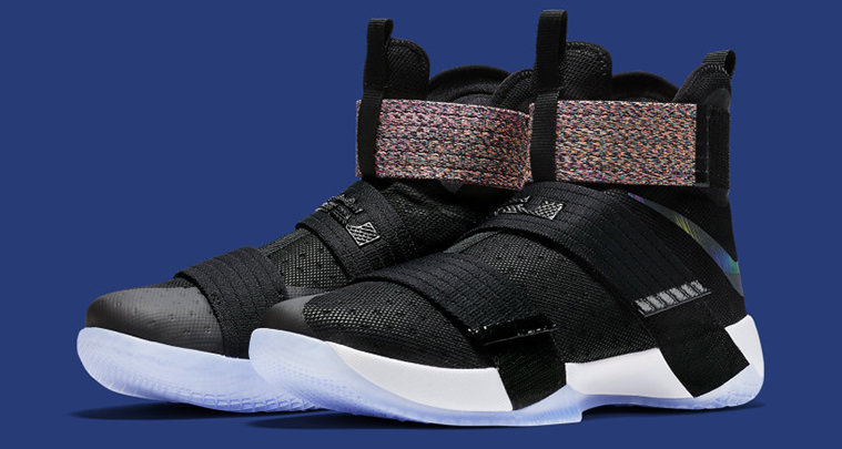 Nike LeBron Solider 10 Black/Iridescent