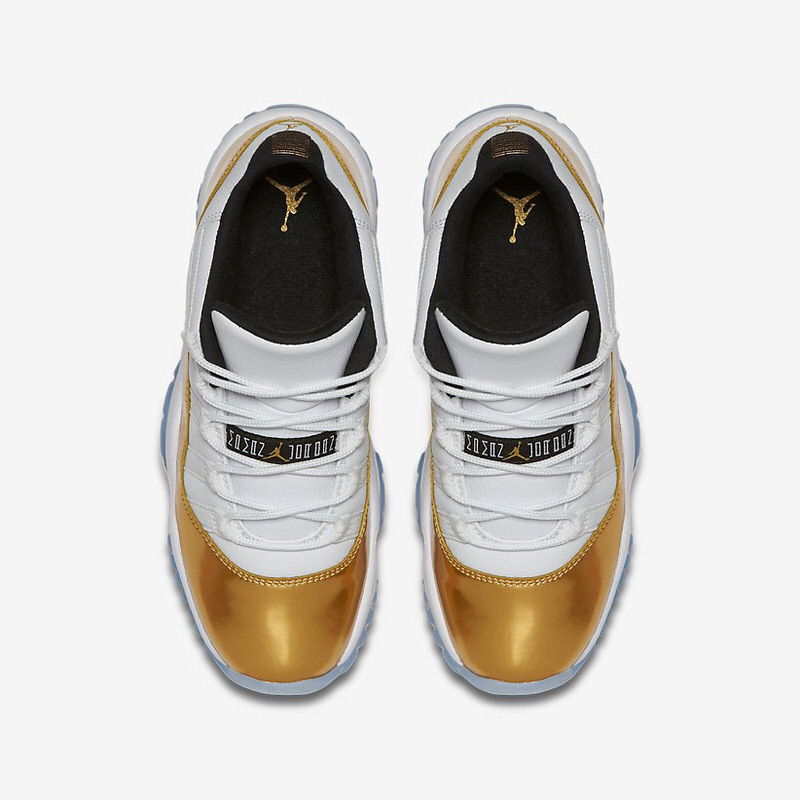 Air Jordan 11 Low Metallic Gold