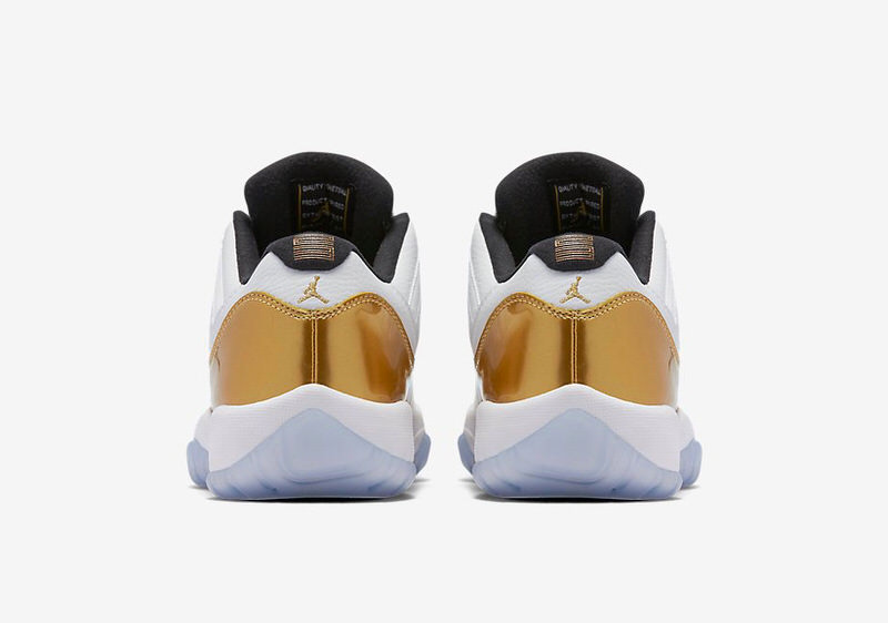 Air Jordan 11 Low Metallic Gold