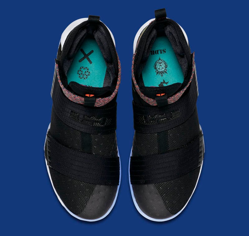 Nike LeBron Solider 10 Black/Iridescent