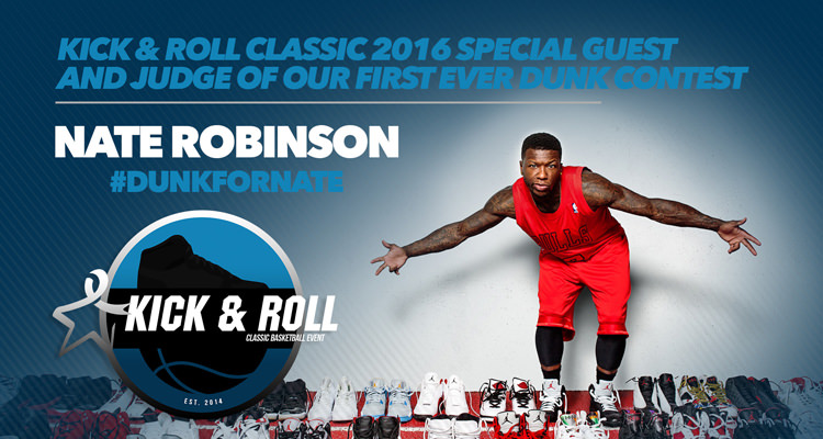 Nate Robinson to Judge First Ever Kick & Roll Classic Dunk Contest