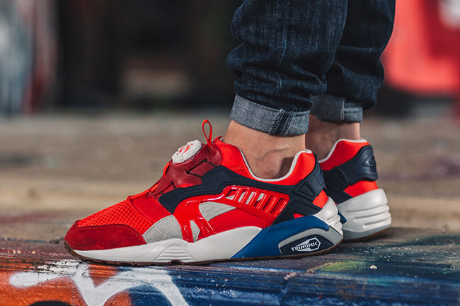 PUMA Disc Blaze Athletic High Risk Red