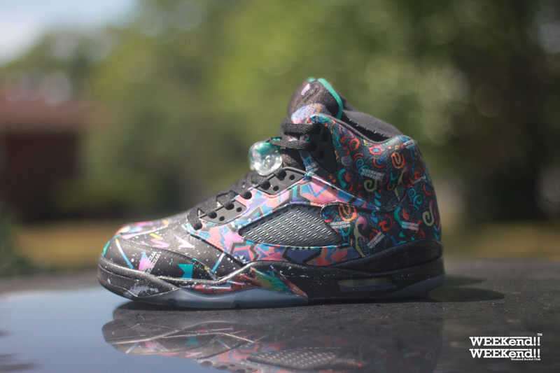 Air Jordan 5 "Fresh Prince II" Custom by Rocket Boy Nift