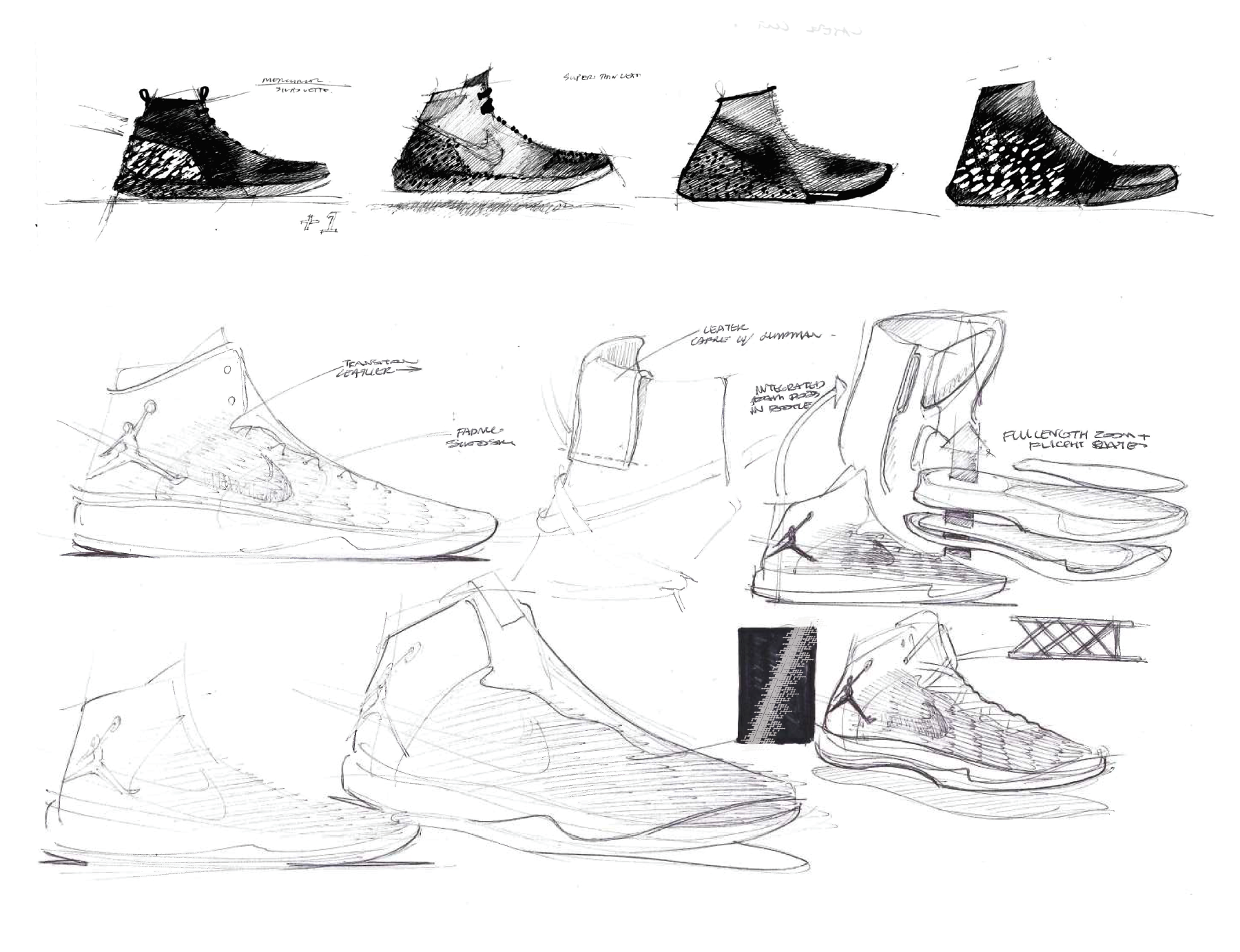 Air Jordan XXX1 Sketches 