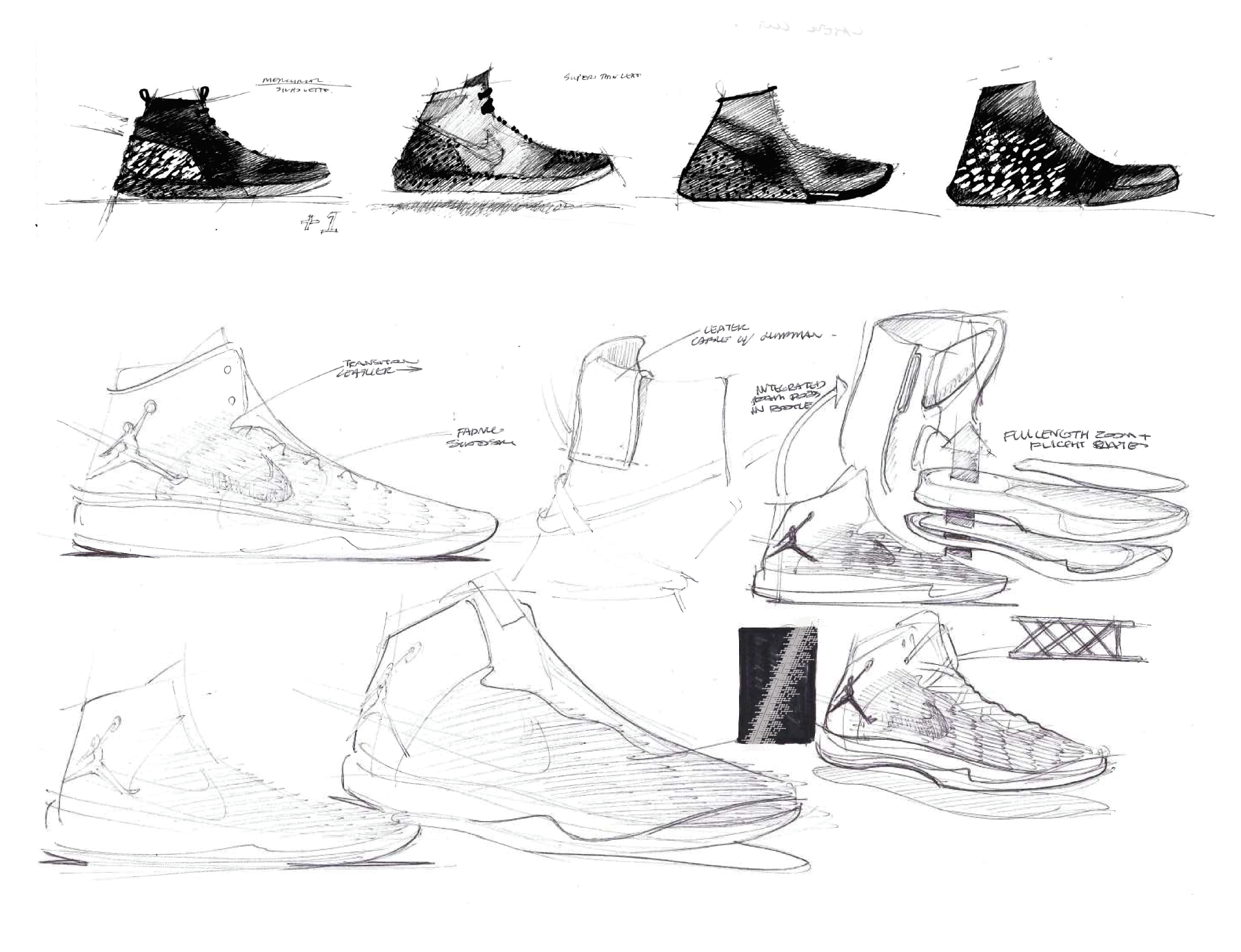 Air Jordan XXX1 Sketches