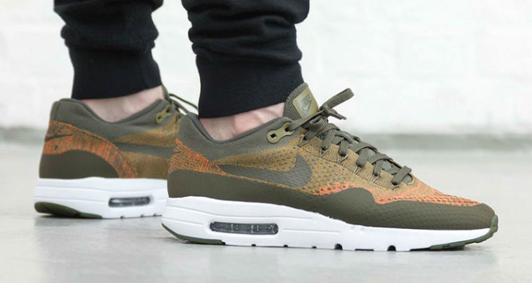 Nike Air Max 1 Ultra Flyknit Cargo Khaki