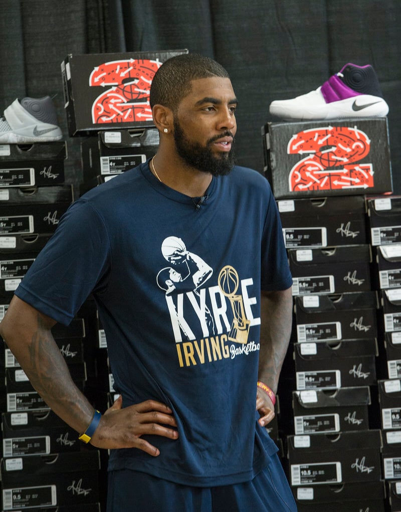 Kyrie Irving and Foot Locker Donate 190 