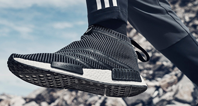 White Mountaineering x adidas NMD City Sock