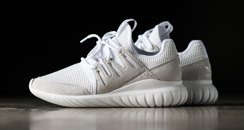 adidas tubular radial white