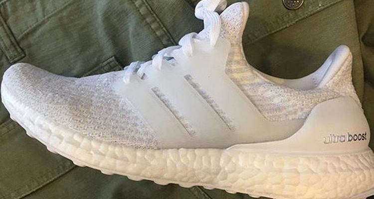 Next Year's "Triple White" adidas Ultra Boost is New & Improved