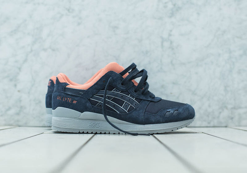 ASICS Gel Lyte III Navy/Coral