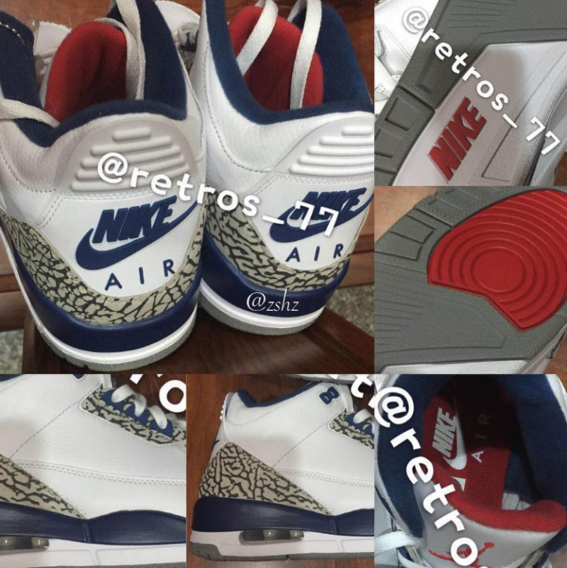 nike air jordan 3 true blue