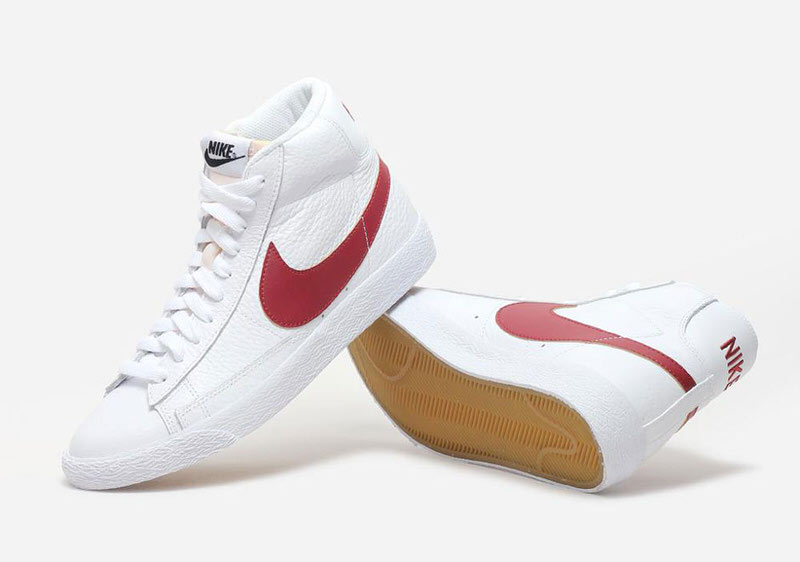 Nike Blazer Mid White/Red