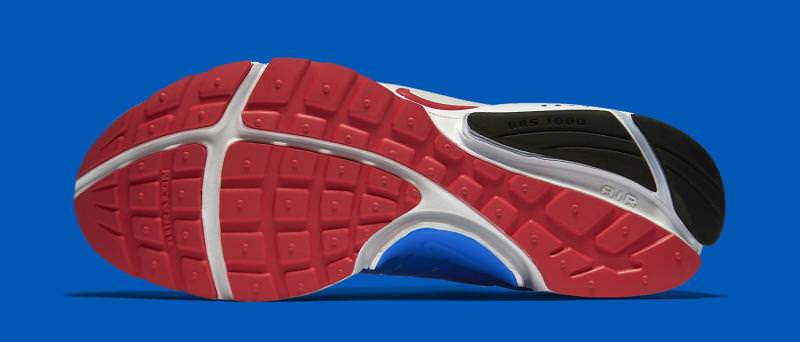 Nike Air Presto Grey Red Blue