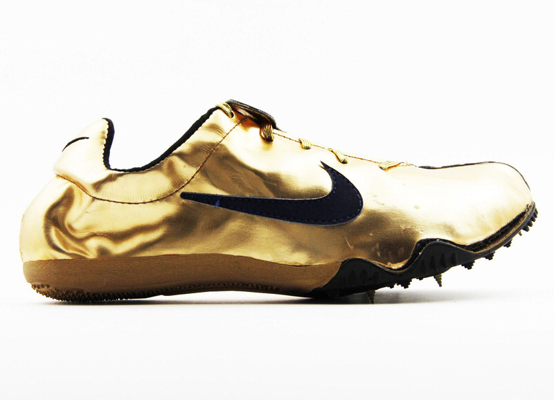 gold running shoes olympics