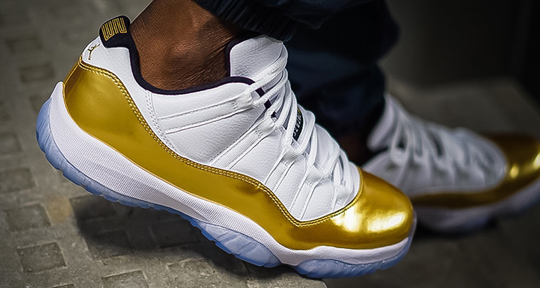 Air Jordan 11 Low Gold