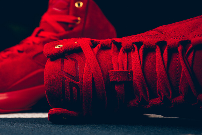 Under Armour Curry Lux Red Suede