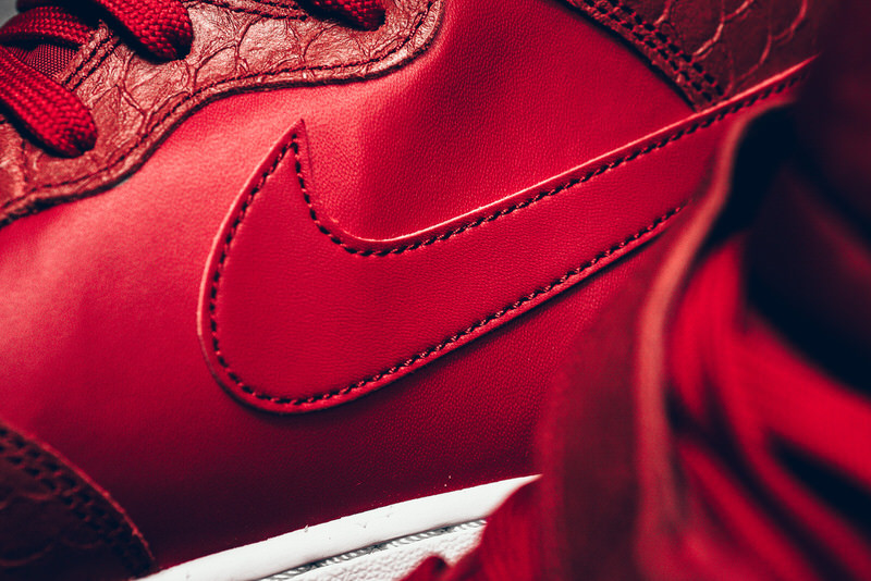 nike air force 1 mid red python