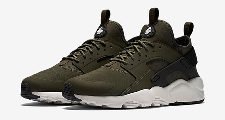 nike huarache khaki