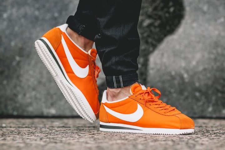 orange cortez shoes