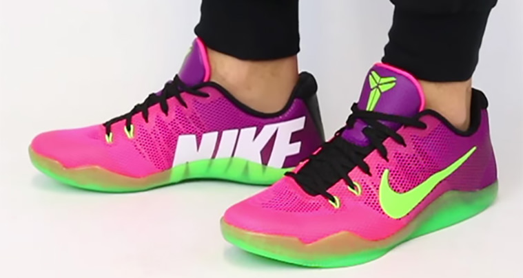 pink and green kobes