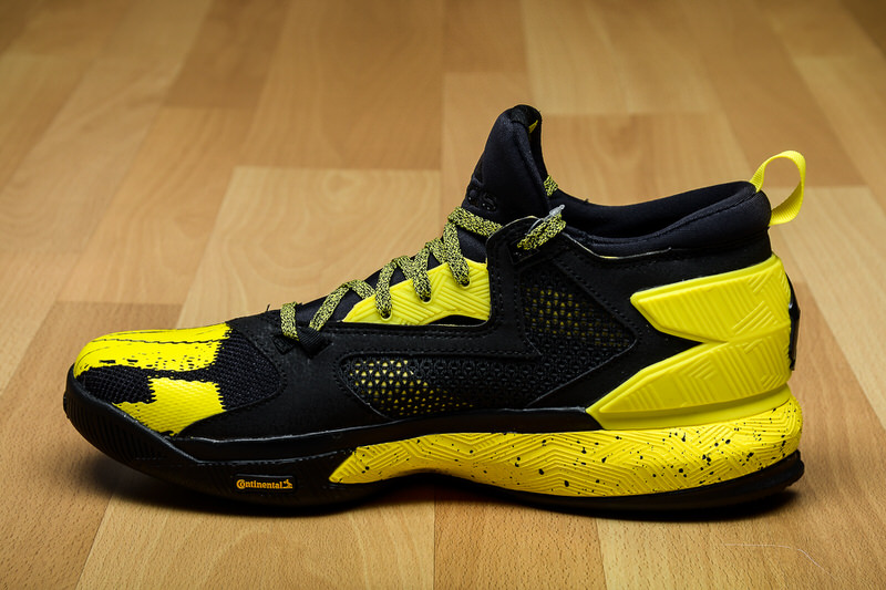 adidas D Lillard 2 Black/Yellow