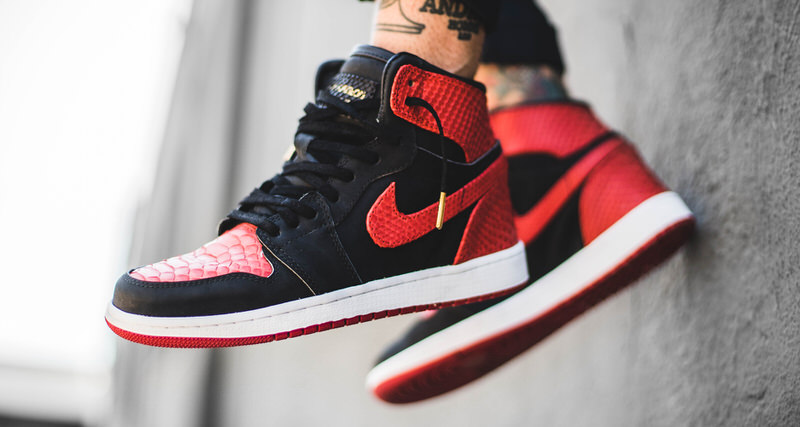 Air Jordan 1 Exotic Banned Custom by The Shoe Surgeon