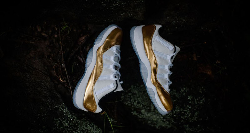 Air Jordan 11 Low "Gold"