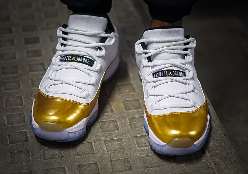 Air Jordan 11 Low Gold