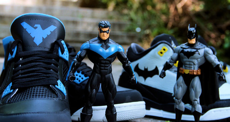 Air Jordan 4 "Nightwing" Custom by Ecentrik Artistry