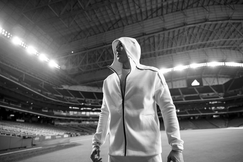 Carlos Correa photographed on August 15, 2016 at Minute Maid Park in Houston, TX by Kenneth Cappello for Adidas. ©2016 Kenneth Cappello