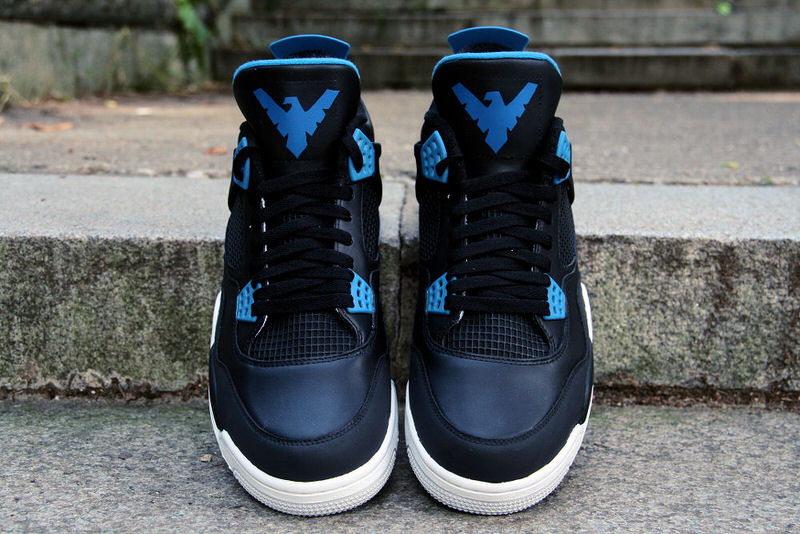 Air Jordan 4 "Nightwing" Custom by Ecentrik Artistry