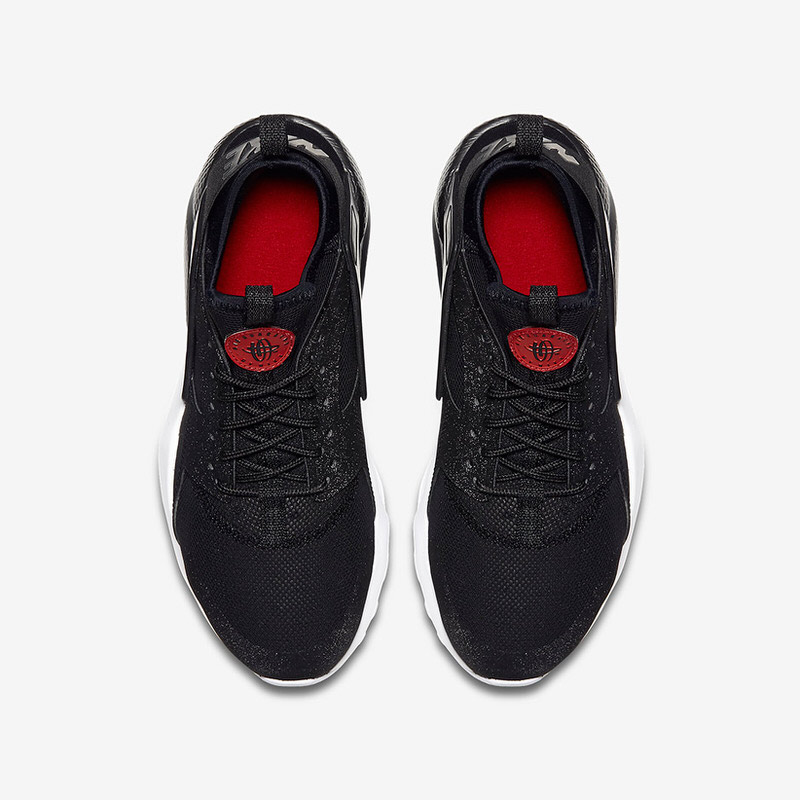 nike air huarache run ultra black red