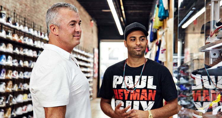 Joe La Puma Goes Sneaker Shopping with Shane McMahon