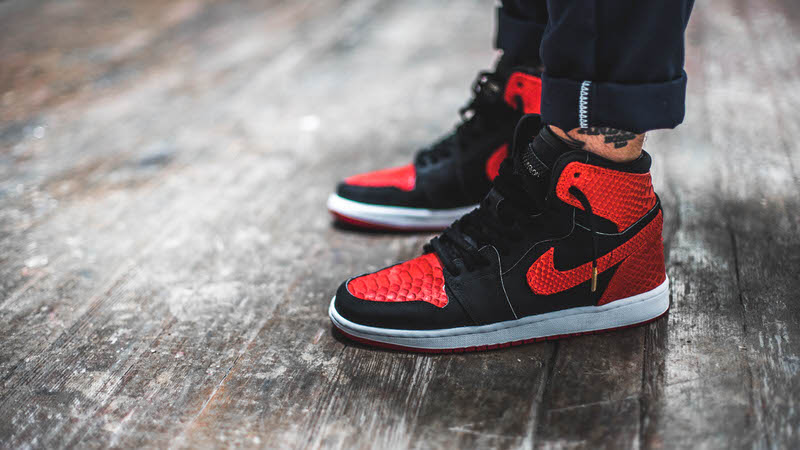 Air Jordan 1 "Exotic Banned" Custom by The Shoe Surgeon