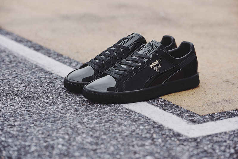 puma clyde wraith black