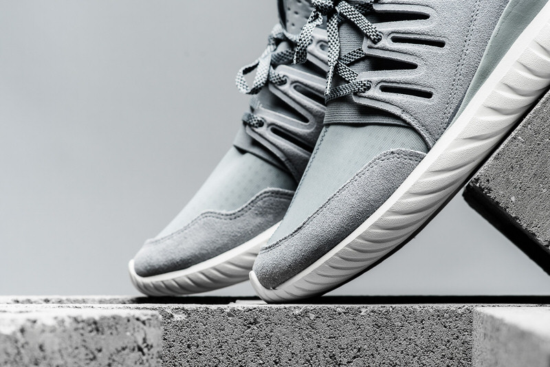 adidas Tubular Radial Light Grey/Vintage White