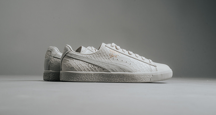 PUMA Clyde Dressed Whisper White