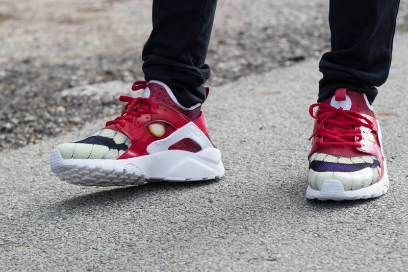 Nike Air Huarache Ultra "Red Hulk" by Bago |