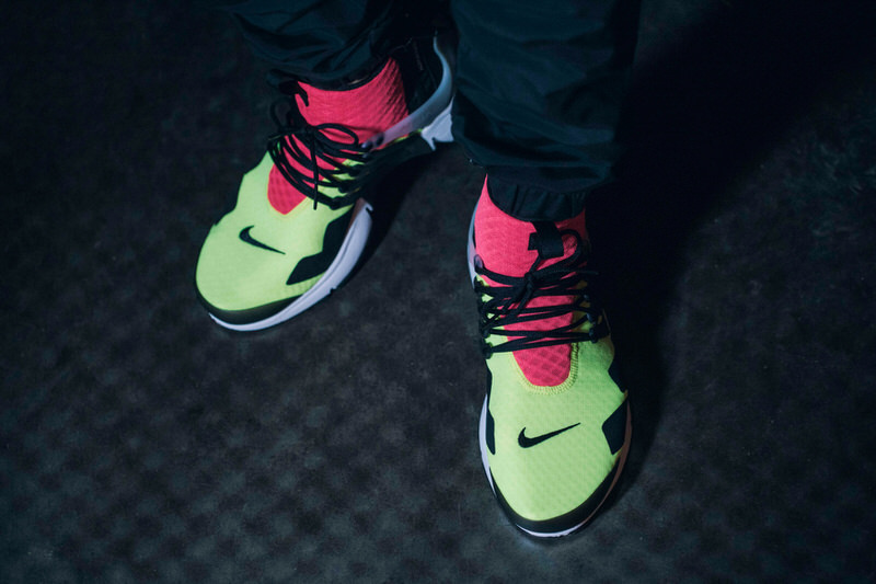 ACRONYM x Nike Air Presto Mid Neon