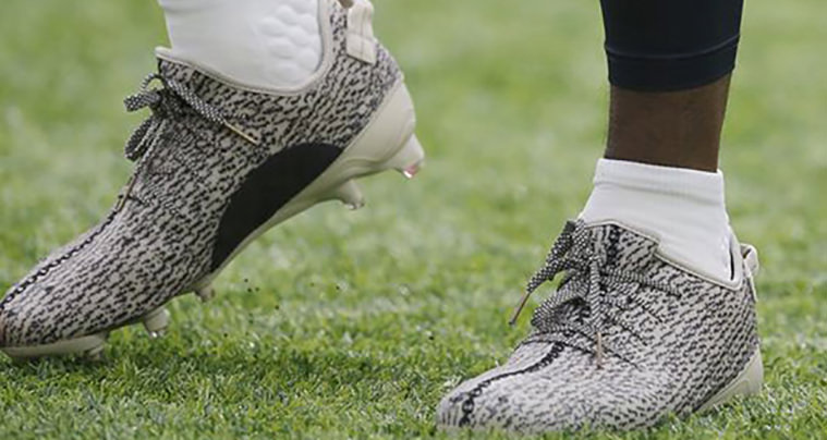 The NFL Just Banned adidas Yeezy 350 Cleats | Nice Kicks